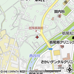 森永牛乳栃尾販売店周辺の地図