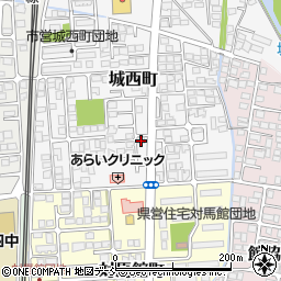 福島県会津若松市城西町5-31周辺の地図