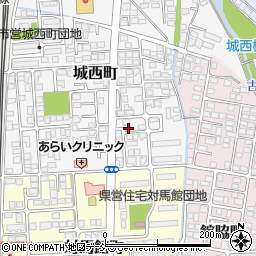 福島県会津若松市城西町4-45周辺の地図