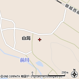 福島県猪苗代町（耶麻郡）山潟（村上）周辺の地図