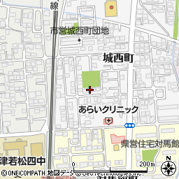 福島県会津若松市城西町6-18周辺の地図