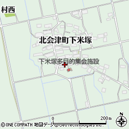 会津若松市消防団第１５分団周辺の地図