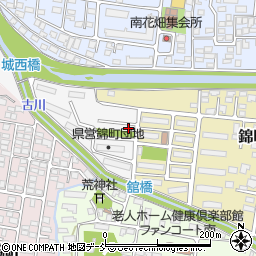 福島県会津若松市城西町1-80周辺の地図