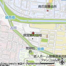 福島県会津若松市城西町1-82周辺の地図