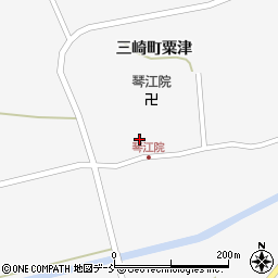 石川県珠洲市三崎町粟津ニ24-5周辺の地図