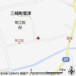 石川県珠洲市三崎町粟津ハ108周辺の地図