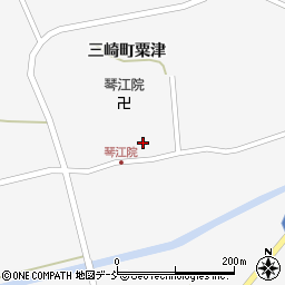 石川県珠洲市三崎町粟津ニ21周辺の地図
