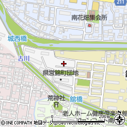 福島県会津若松市城西町1-86周辺の地図