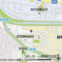 福島県会津若松市城西町1-90周辺の地図