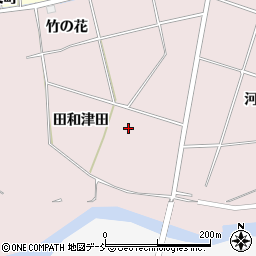 福島県浪江町（双葉郡）樋渡（田和津田）周辺の地図