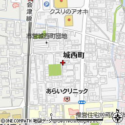 福島県会津若松市城西町7-21周辺の地図