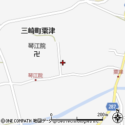 石川県珠洲市三崎町粟津ハ111周辺の地図