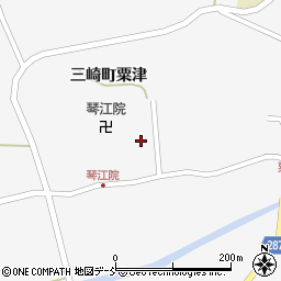 石川県珠洲市三崎町粟津ニ6周辺の地図