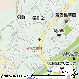 新潟日報朝日新聞周辺の地図