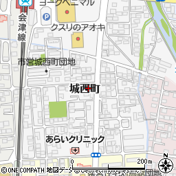 福島県会津若松市城西町7-11周辺の地図