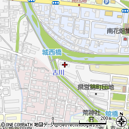 福島県会津若松市城西町1-77周辺の地図