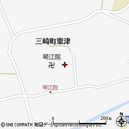 石川県珠洲市三崎町粟津ニ3周辺の地図