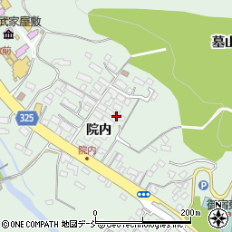 福島県会津若松市東山町大字石山院内周辺の地図