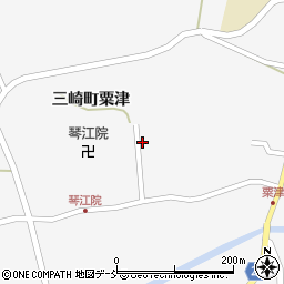 石川県珠洲市三崎町粟津ハ115周辺の地図