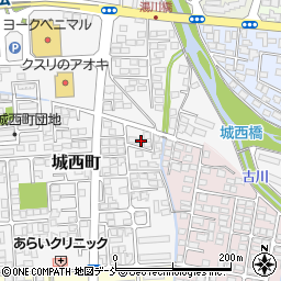 福島県会津若松市城西町3-32周辺の地図