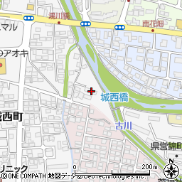 福島県会津若松市城西町1-33周辺の地図