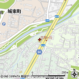 丸亀製麺 会津若松店周辺の地図
