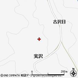 福島県田村郡三春町実沢細田周辺の地図