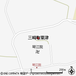 石川県珠洲市三崎町（粟津）周辺の地図