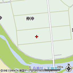 福島県浪江町（双葉郡）幾世橋（仲沖）周辺の地図
