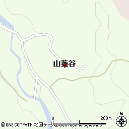 新潟県長岡市山葵谷周辺の地図