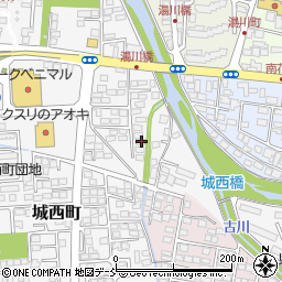 福島県会津若松市城西町2-20周辺の地図