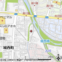 福島県会津若松市城西町1-10周辺の地図
