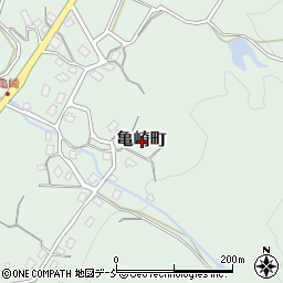 新潟県長岡市亀崎町周辺の地図