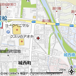 福島県会津若松市城西町2-56周辺の地図