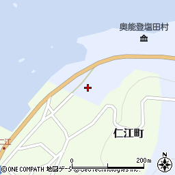 石川県珠洲市清水町イ周辺の地図