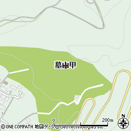 福島県会津若松市東山町大字石山墓山甲周辺の地図