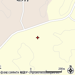 福島県三春町（田村郡）北成田（柳沢）周辺の地図
