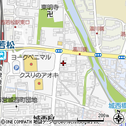 ユニバーサルホーム会津店周辺の地図