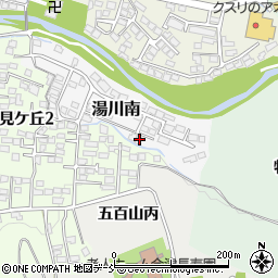 福島県会津若松市湯川南5-13周辺の地図