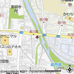 福島県会津若松市城西町2-8周辺の地図