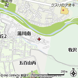 福島県会津若松市湯川南1-36周辺の地図