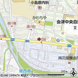 オーディオレオ会津若松店周辺の地図