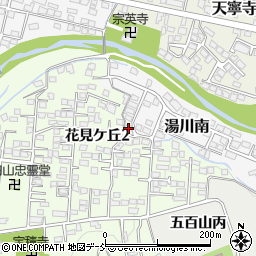 福島県会津若松市湯川南2-18周辺の地図