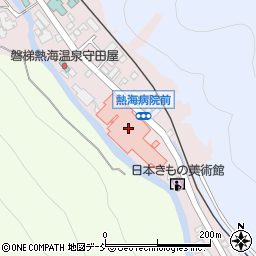 太田熱海訪問看護ステーション周辺の地図