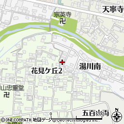 福島県会津若松市湯川南2-16周辺の地図