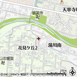 福島県会津若松市湯川南2-13周辺の地図