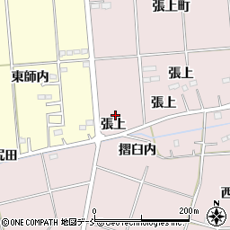 福島県浪江町（双葉郡）樋渡（張上）周辺の地図