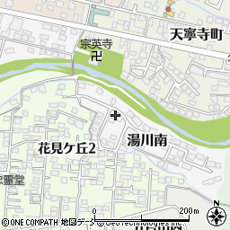 福島県会津若松市湯川南3-2周辺の地図