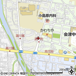 株式会社ユニフォームネット　会津営業所周辺の地図