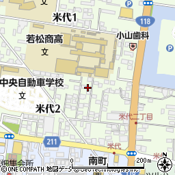 あいづ現代舞踊団周辺の地図